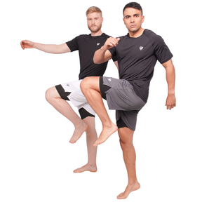 Kit 4 Peças Dryfit: 2 Camisas e 2 Shorts - Preto
